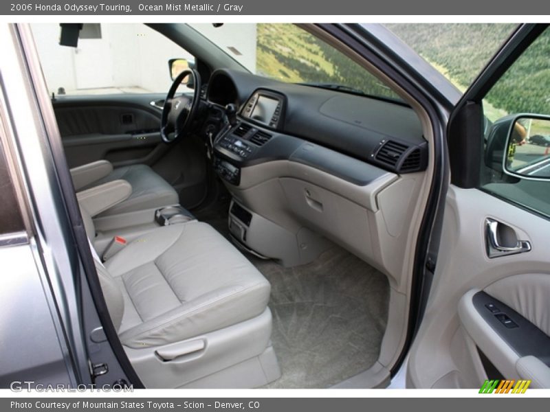 Ocean Mist Metallic / Gray 2006 Honda Odyssey Touring