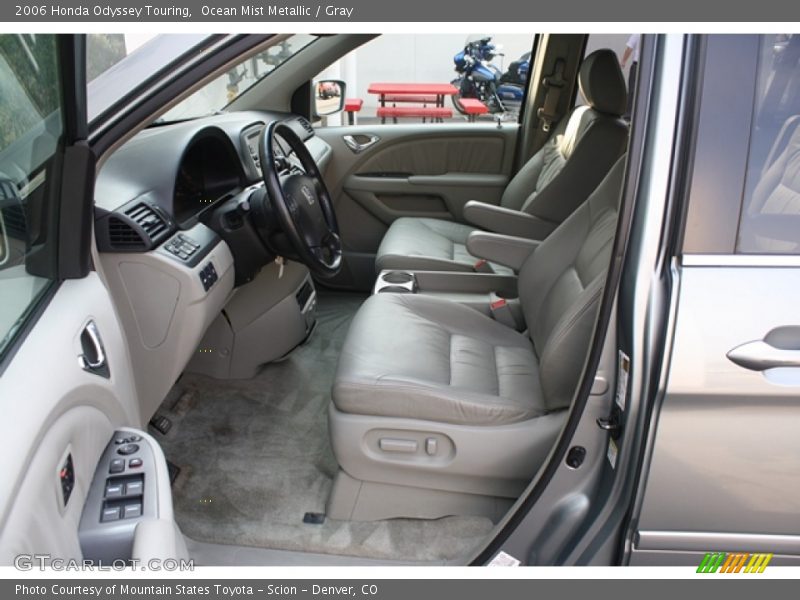 Ocean Mist Metallic / Gray 2006 Honda Odyssey Touring