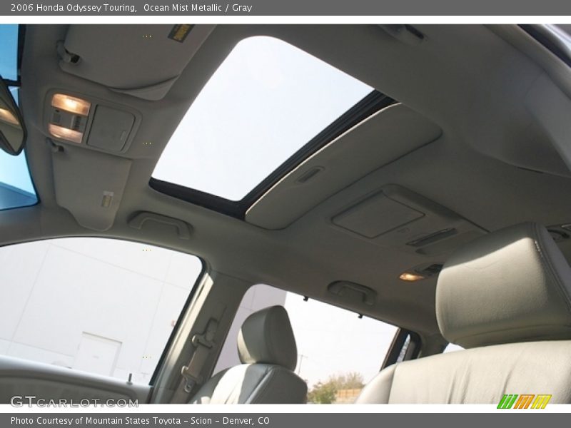 Ocean Mist Metallic / Gray 2006 Honda Odyssey Touring
