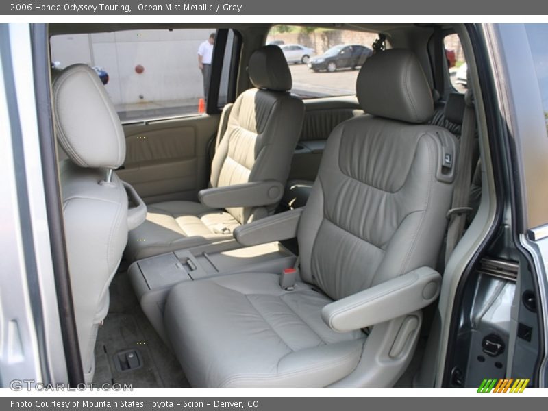 Ocean Mist Metallic / Gray 2006 Honda Odyssey Touring