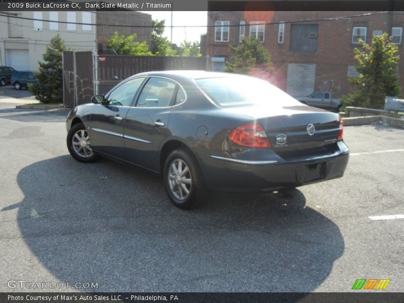 Dark Slate Metallic / Titanium 2009 Buick LaCrosse CX