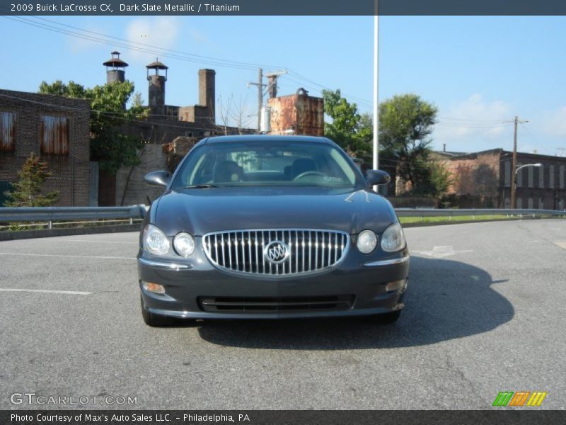 Dark Slate Metallic / Titanium 2009 Buick LaCrosse CX