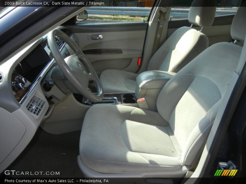 Dark Slate Metallic / Titanium 2009 Buick LaCrosse CX