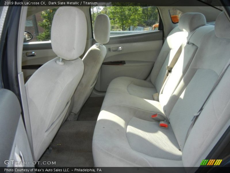 Dark Slate Metallic / Titanium 2009 Buick LaCrosse CX