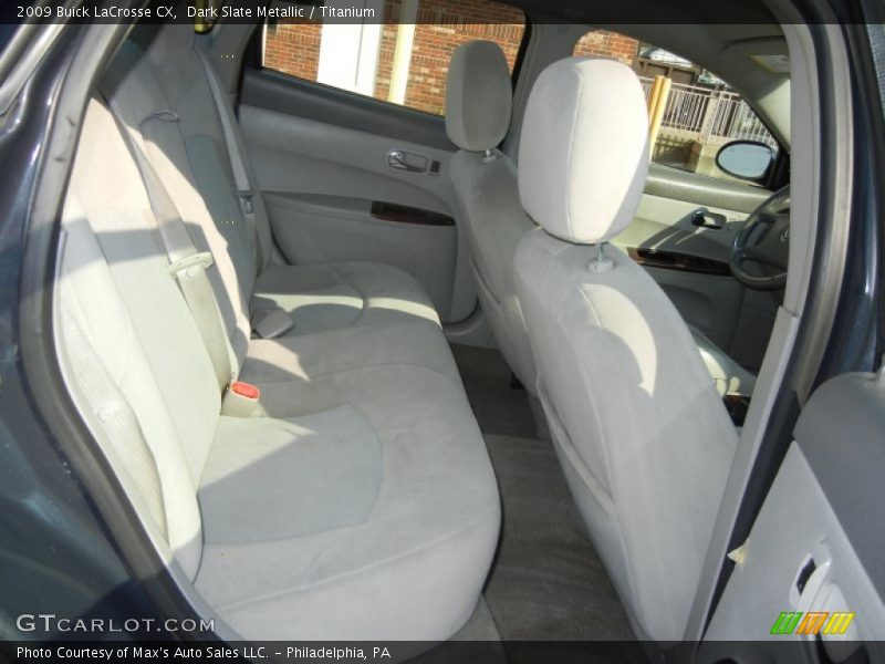 Dark Slate Metallic / Titanium 2009 Buick LaCrosse CX