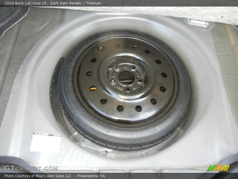 Dark Slate Metallic / Titanium 2009 Buick LaCrosse CX