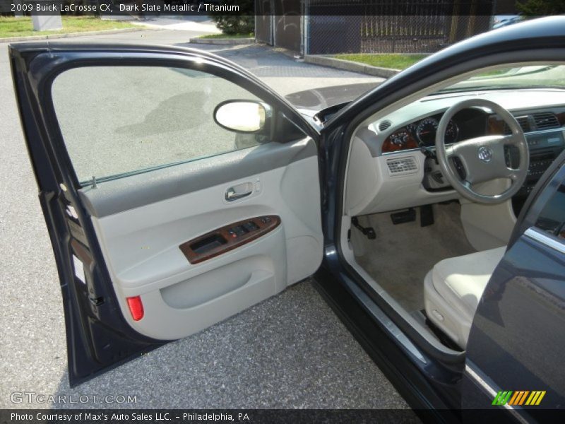 Dark Slate Metallic / Titanium 2009 Buick LaCrosse CX