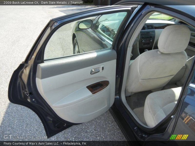Dark Slate Metallic / Titanium 2009 Buick LaCrosse CX