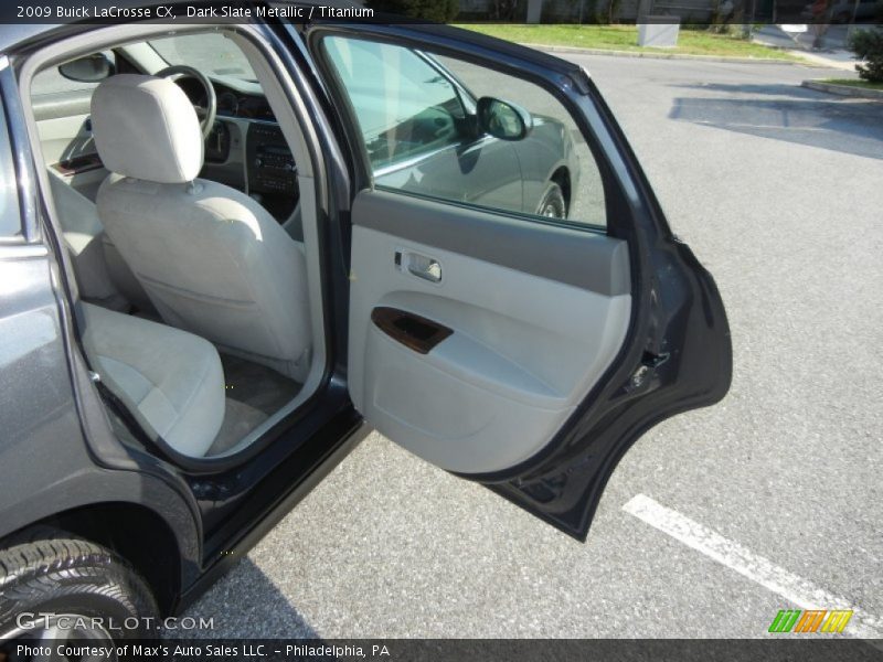 Dark Slate Metallic / Titanium 2009 Buick LaCrosse CX