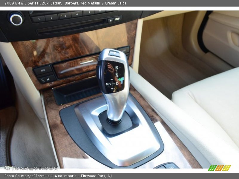 Barbera Red Metallic / Cream Beige 2009 BMW 5 Series 528xi Sedan