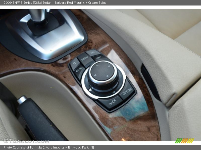 Barbera Red Metallic / Cream Beige 2009 BMW 5 Series 528xi Sedan