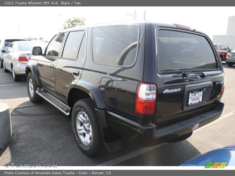 Black / Tan 2001 Toyota 4Runner SR5 4x4