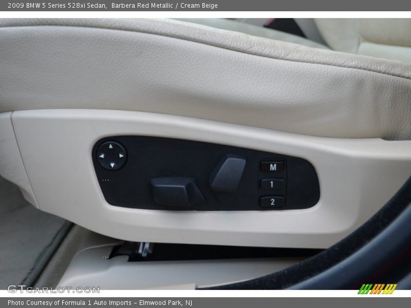 Barbera Red Metallic / Cream Beige 2009 BMW 5 Series 528xi Sedan