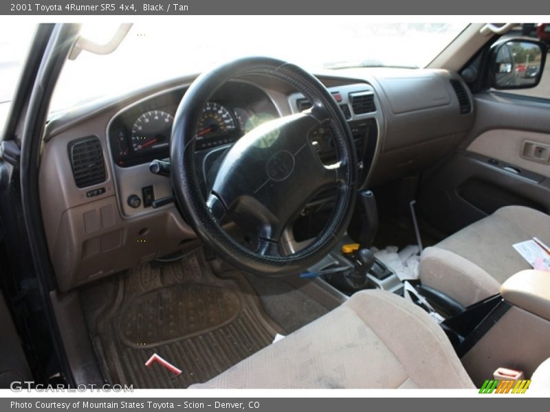 Black / Tan 2001 Toyota 4Runner SR5 4x4