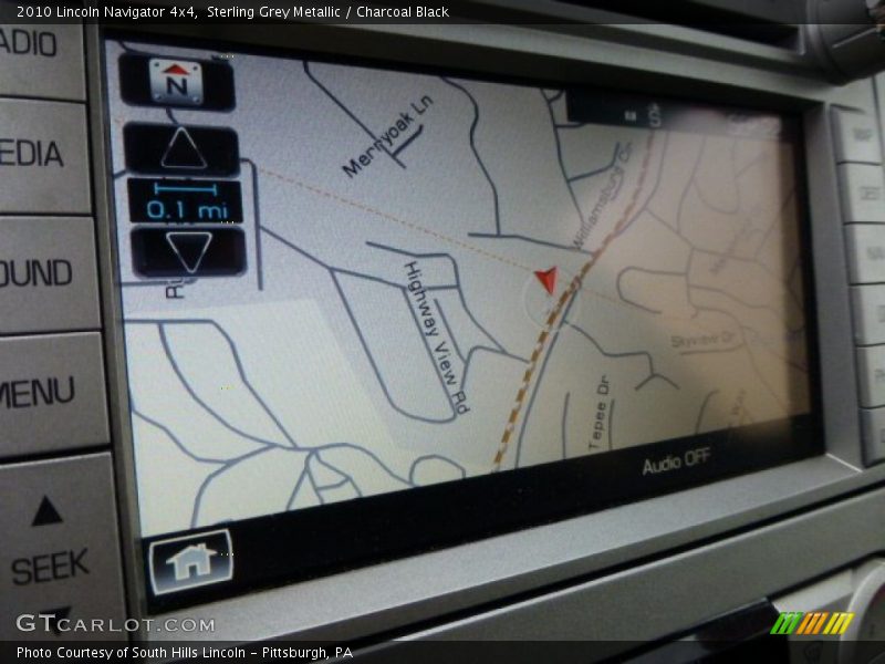 Sterling Grey Metallic / Charcoal Black 2010 Lincoln Navigator 4x4