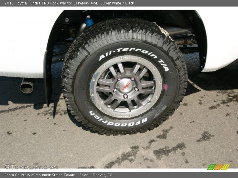 Super White / Black 2013 Toyota Tundra TRD Rock Warrior CrewMax 4x4