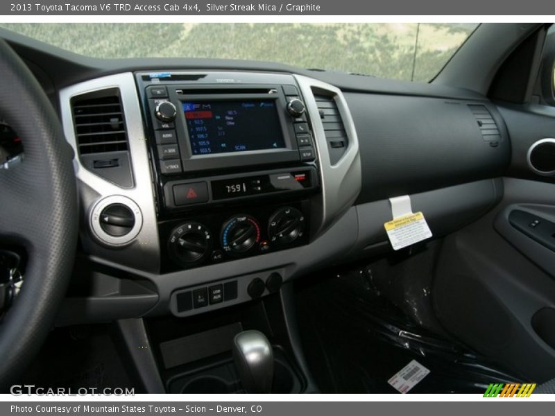 Silver Streak Mica / Graphite 2013 Toyota Tacoma V6 TRD Access Cab 4x4