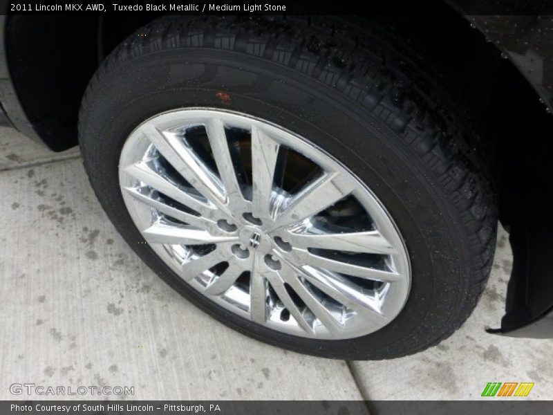 Tuxedo Black Metallic / Medium Light Stone 2011 Lincoln MKX AWD