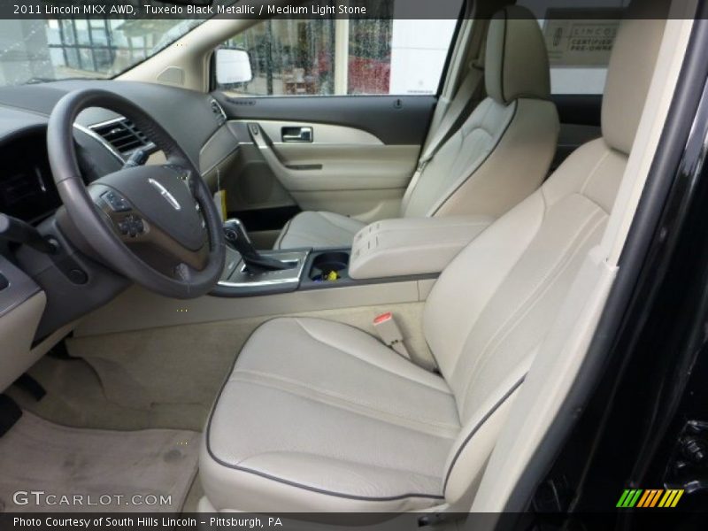 Tuxedo Black Metallic / Medium Light Stone 2011 Lincoln MKX AWD