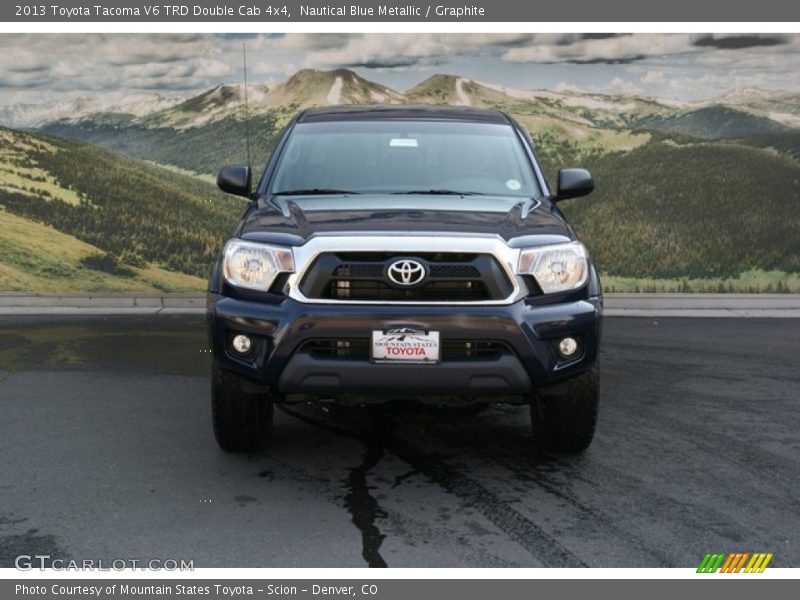 Nautical Blue Metallic / Graphite 2013 Toyota Tacoma V6 TRD Double Cab 4x4
