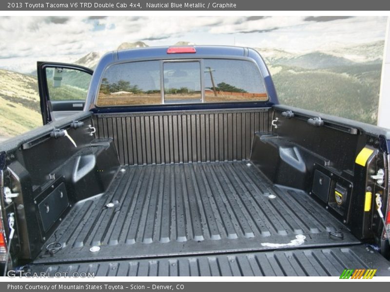 Nautical Blue Metallic / Graphite 2013 Toyota Tacoma V6 TRD Double Cab 4x4