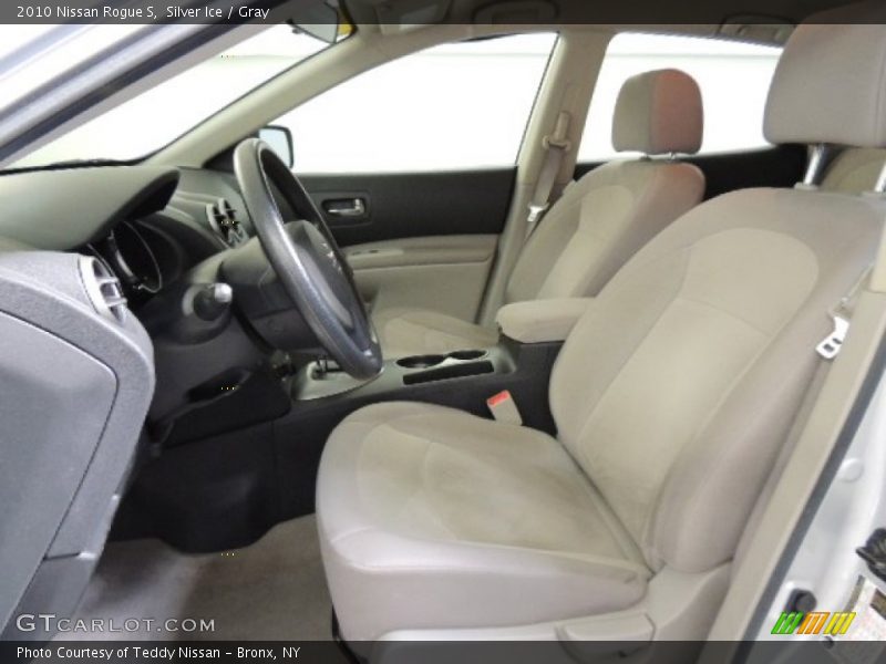 Silver Ice / Gray 2010 Nissan Rogue S