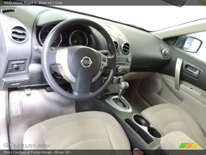 Silver Ice / Gray 2010 Nissan Rogue S
