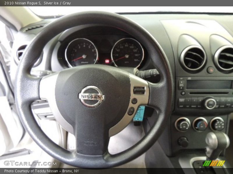 Silver Ice / Gray 2010 Nissan Rogue S