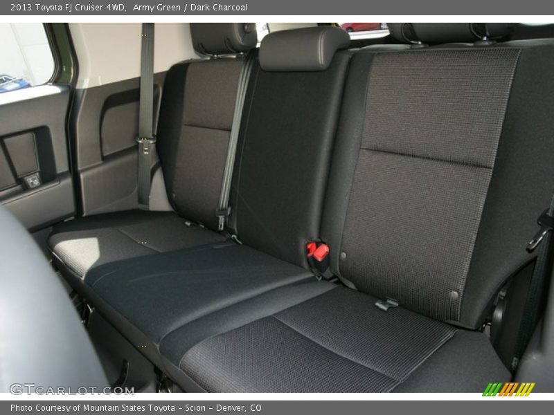 Rear Seat of 2013 FJ Cruiser 4WD