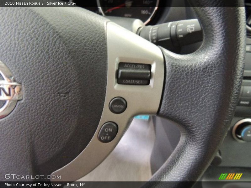 Silver Ice / Gray 2010 Nissan Rogue S