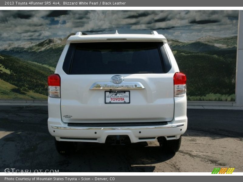 Blizzard White Pearl / Black Leather 2013 Toyota 4Runner SR5 4x4