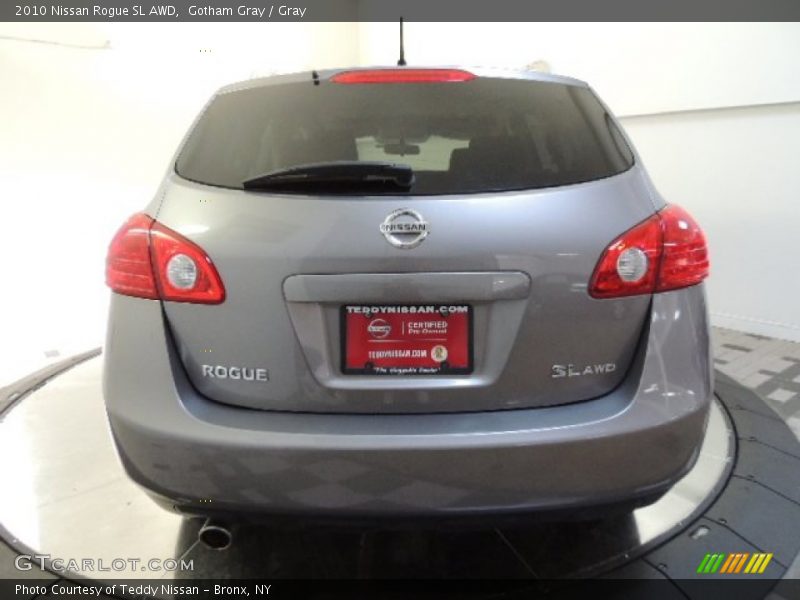 Gotham Gray / Gray 2010 Nissan Rogue SL AWD