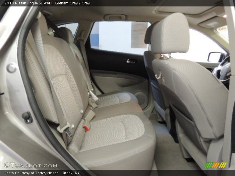 Gotham Gray / Gray 2010 Nissan Rogue SL AWD