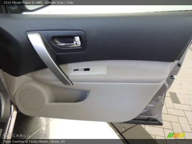 Gotham Gray / Gray 2010 Nissan Rogue SL AWD