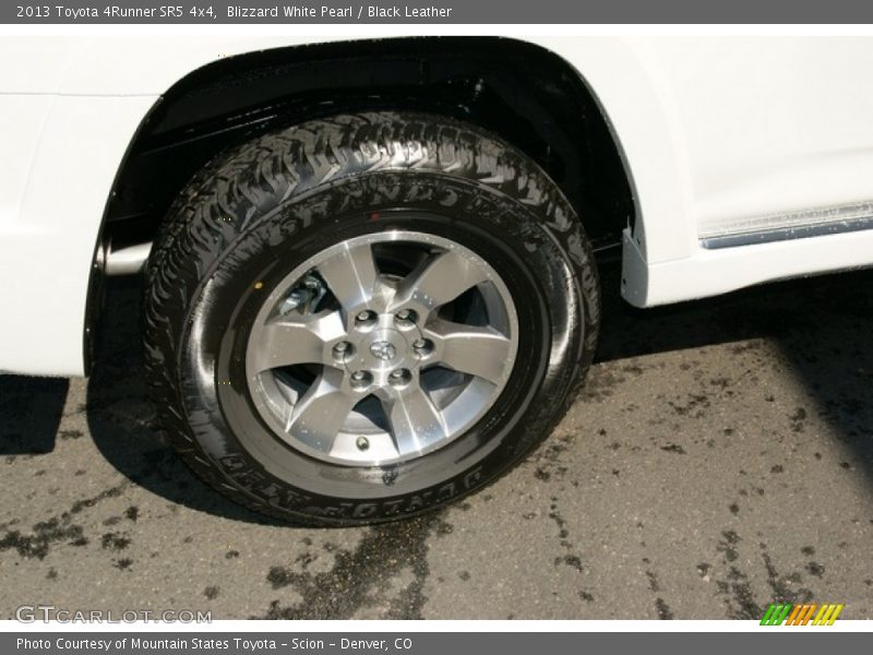 Blizzard White Pearl / Black Leather 2013 Toyota 4Runner SR5 4x4