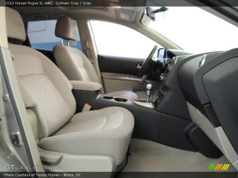 Gotham Gray / Gray 2010 Nissan Rogue SL AWD