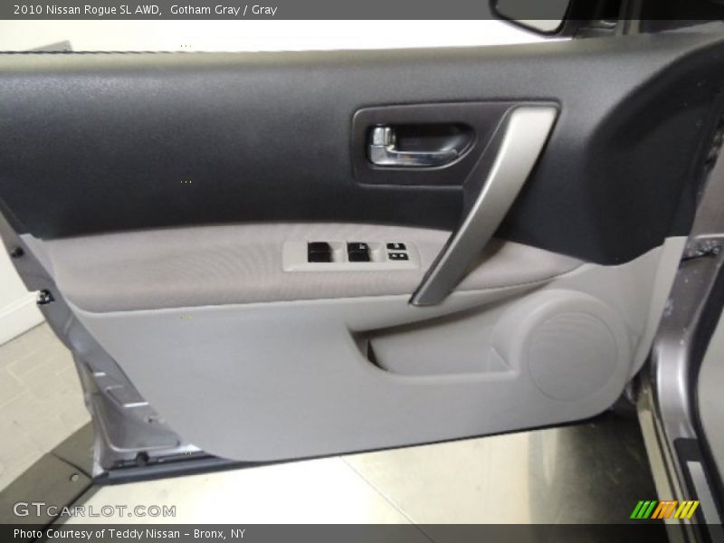 Gotham Gray / Gray 2010 Nissan Rogue SL AWD
