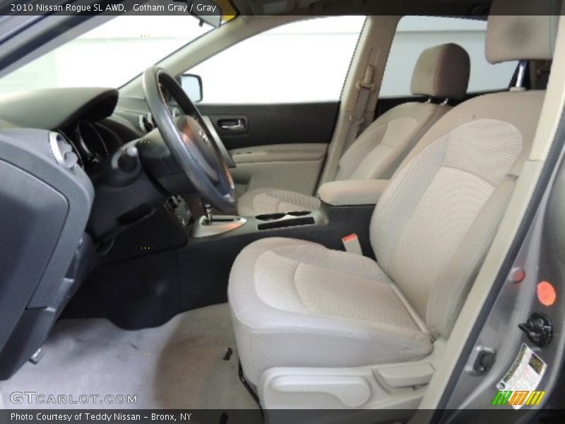 Gotham Gray / Gray 2010 Nissan Rogue SL AWD