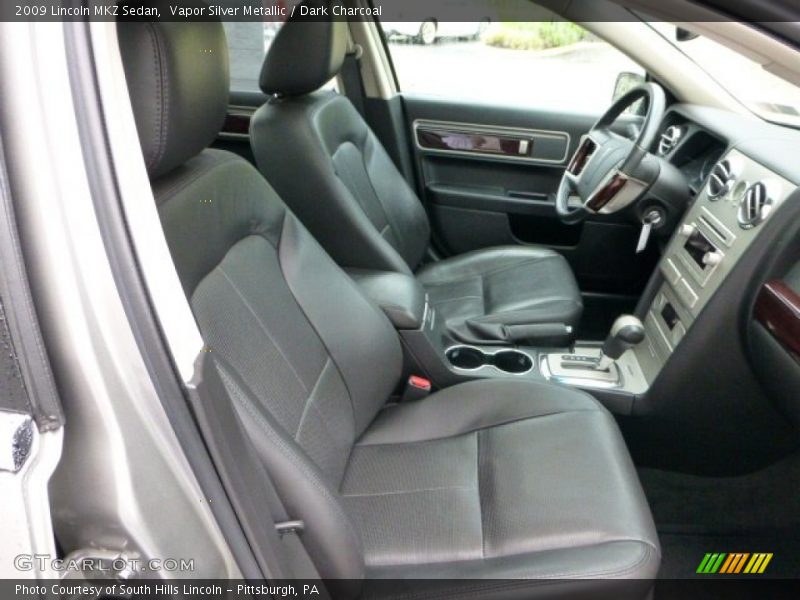 Vapor Silver Metallic / Dark Charcoal 2009 Lincoln MKZ Sedan