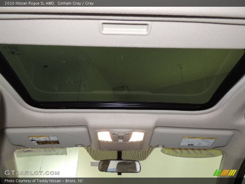 Gotham Gray / Gray 2010 Nissan Rogue SL AWD