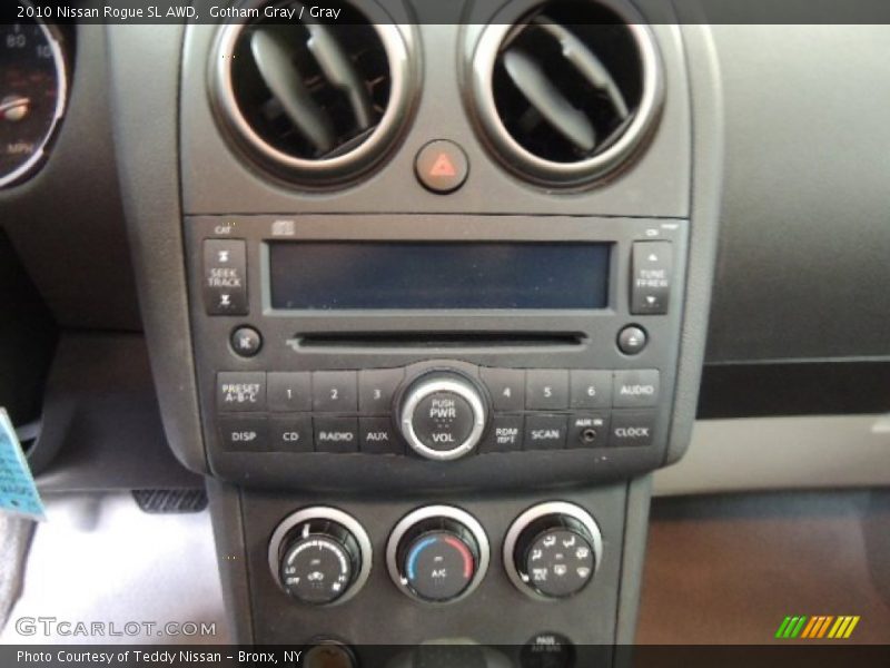 Gotham Gray / Gray 2010 Nissan Rogue SL AWD