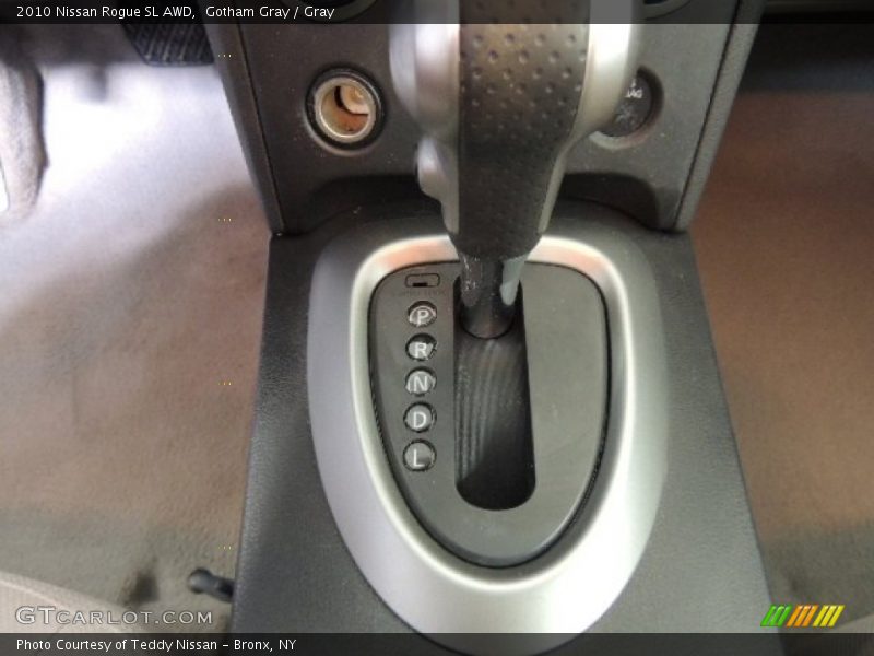 Gotham Gray / Gray 2010 Nissan Rogue SL AWD