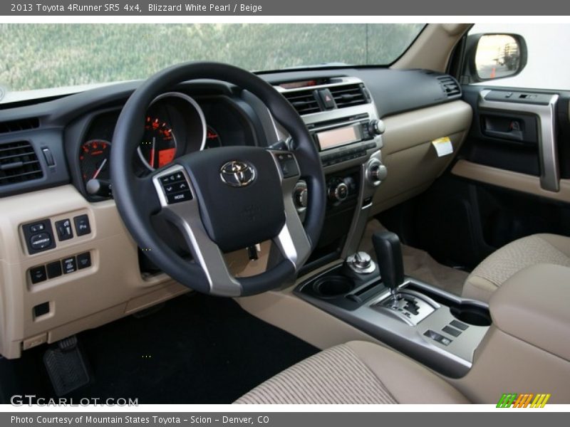  2013 4Runner SR5 4x4 Beige Interior