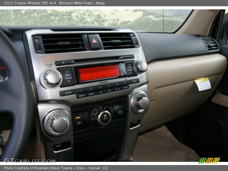 Dashboard of 2013 4Runner SR5 4x4