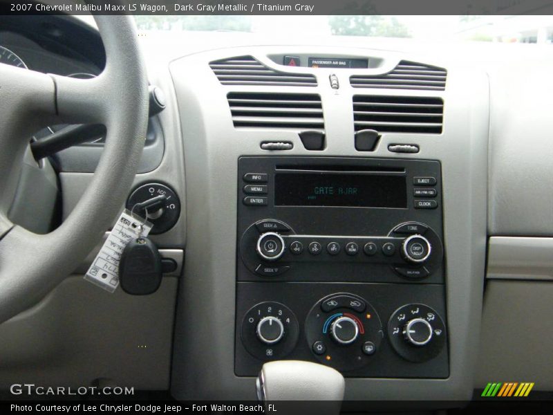 Dark Gray Metallic / Titanium Gray 2007 Chevrolet Malibu Maxx LS Wagon