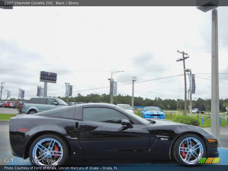 Black / Ebony 2007 Chevrolet Corvette Z06