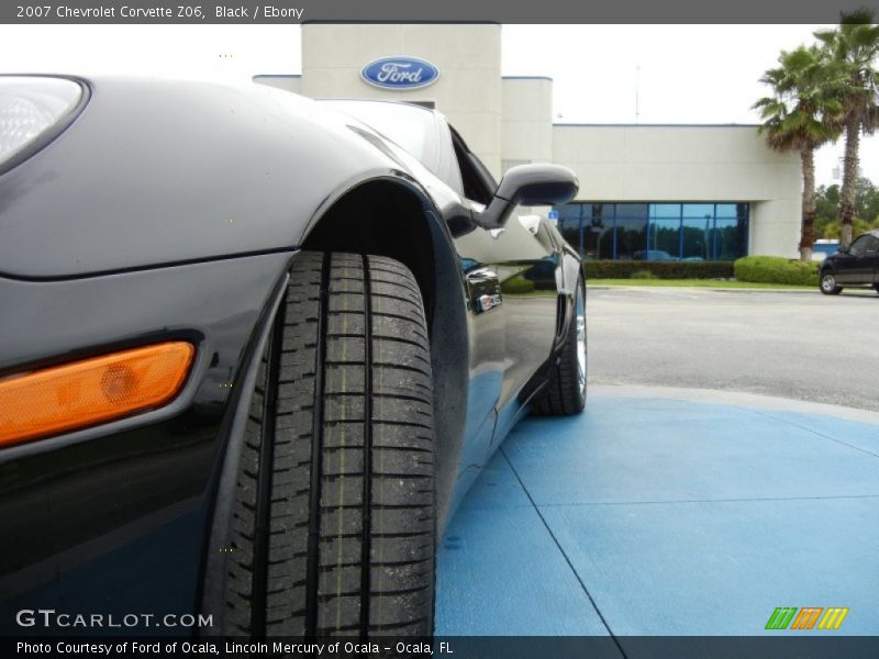 Black / Ebony 2007 Chevrolet Corvette Z06