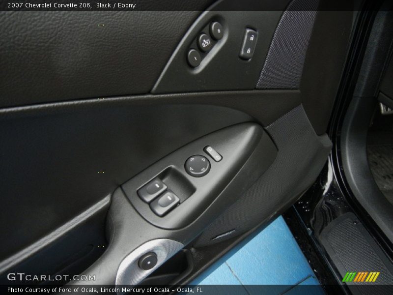 Controls of 2007 Corvette Z06