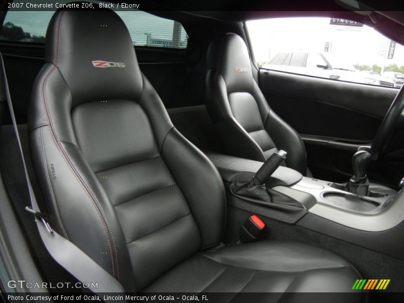 Black / Ebony 2007 Chevrolet Corvette Z06