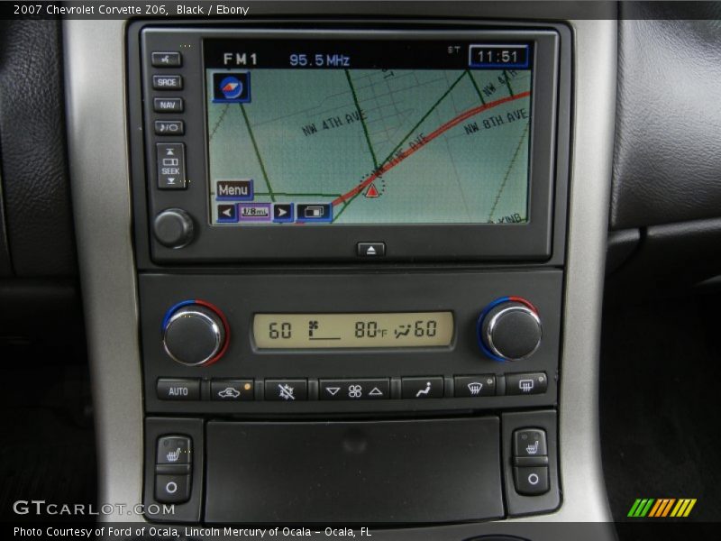 Navigation of 2007 Corvette Z06